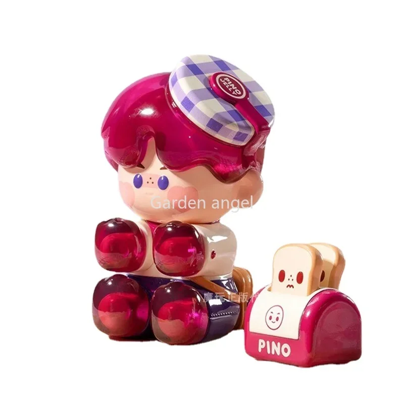 

POP MART Pino Лифт малинового джема Коллекционная Фигурка ручной работы модель аниме экшн-Фигурки игрушки кавайная кукла таинственная коробка