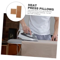 2Pcs Heat Press Pillow Transfer Pillow Heat Press Mat Vinyl Ironing Mat Heated Pillow Heat Press Pad Bolsters Pillows Durable 2