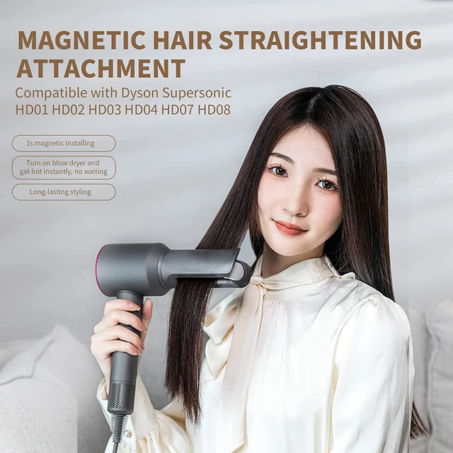 Hair Straightener Attachment For Dyson Supersonic Hair Dryer HD01 HD02 HD03  HD04 HD07 HD08 HD15 Accessories - AliExpress