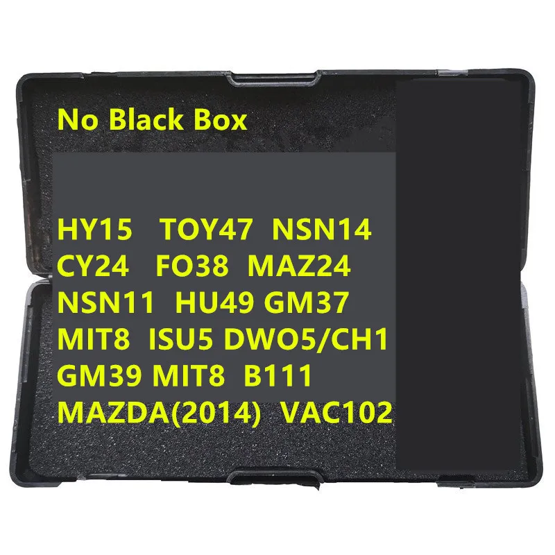 

Без Черной коробки HY15 TOY47 NSN14 CY24 FO38 MAZ24 NSN11 HU49 GM37 MIT8 ISU5 сдво5/CH1 GM39 B111 MAZDA(2014) VAC102
