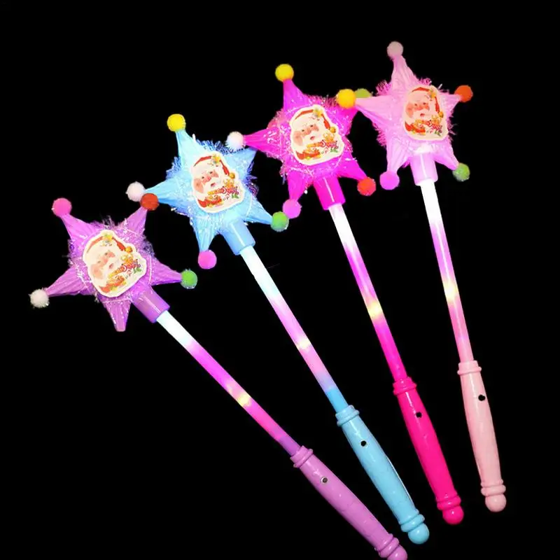 

Рождественская мультяшная светящаяся палочка, мерцающие палочки, яркие милые мерцающие искусственные палочки для фотографий, для праздника