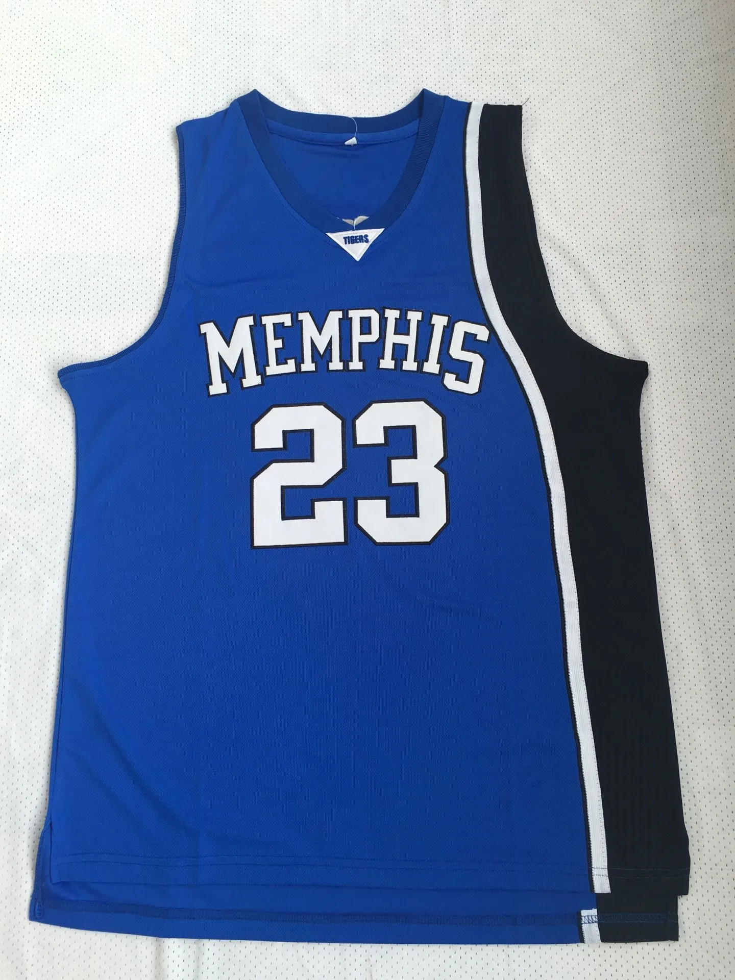 Men's #23 Derrick Rose Memphis Basketball Jersey Embroidered stitching
