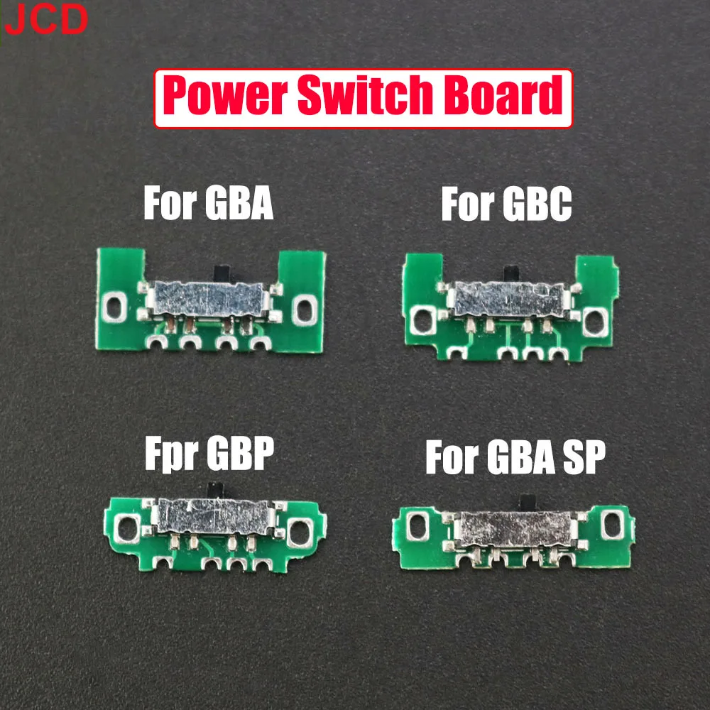JCD 1 шт. для GBA SP/GBC/GBA/GBP замена игровой консоли Новая плата переключателя питания