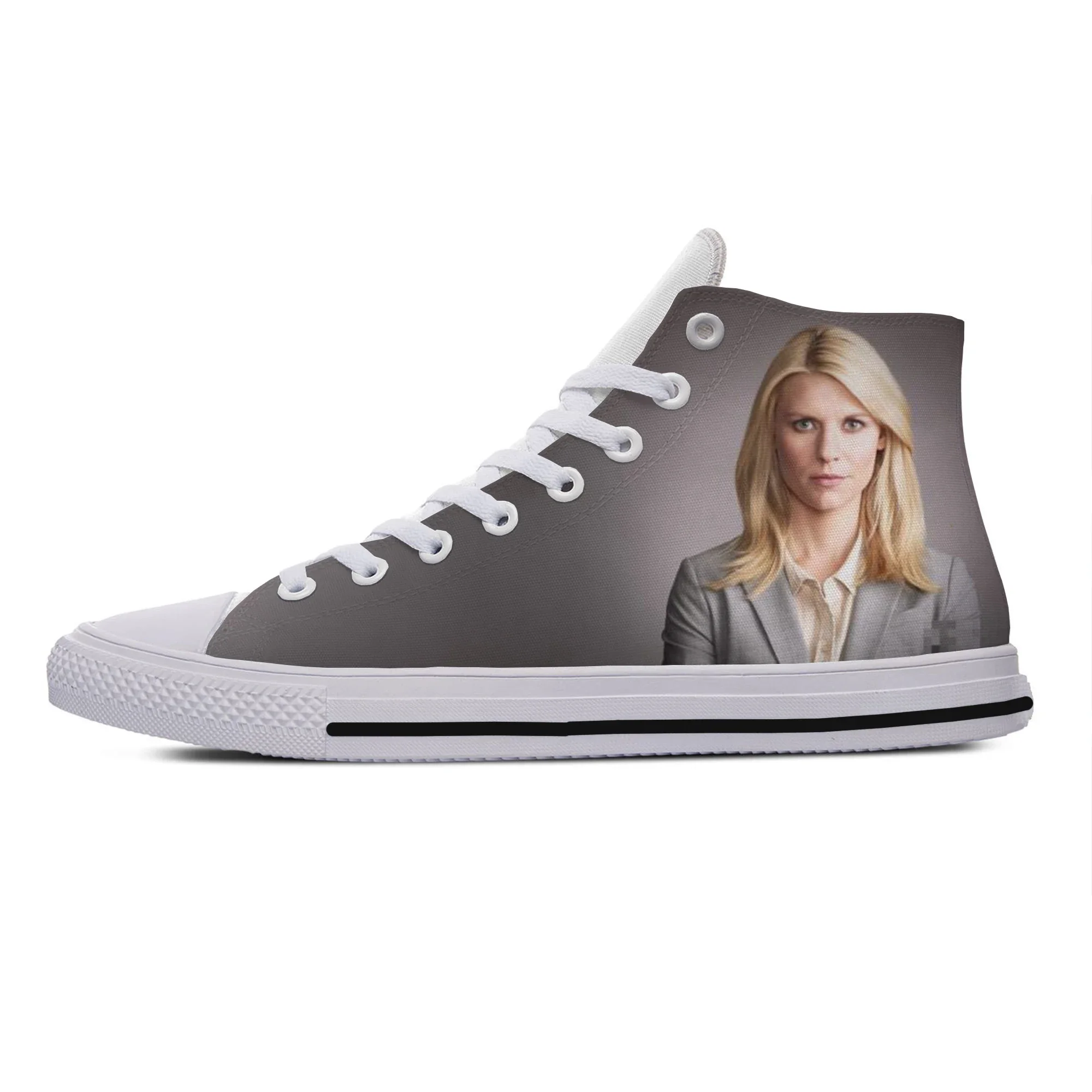 Hot Cool Fashion New Summer High Quality Sneakers Handiness Casual Shoes Men Women Claire Danes High Top Classic Board Shoes