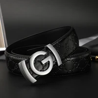 Men's Belt Fashionable Belt for Men Letter G Buckle Luxury Brand Belt Male Boss Business Style