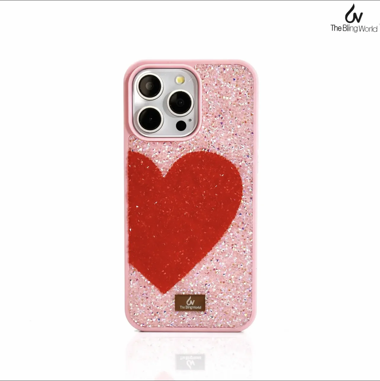 Luxury Inlaid Diamond Creative Love Heart Rhinestone Girls Shockproof Phone Case For Apple Iphone 16 Pro Max 15 14plus 13 12 11 phone case iphone case crystal glass rhinestones