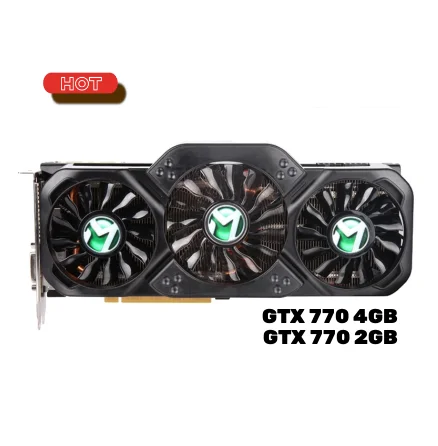 

MAXSUN GTX 770 2GB 4GB Graphics Cards 256Bit GDDR5 HDMI Compatible VGA DVI GPU GTX770 2GB Video Card Used