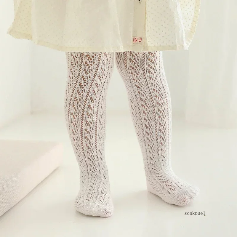 Summer Autumn Thin Baby Girls Kids Pantyhose Lace Hosiery Fishnet Toddler Stockings kids pantyhose