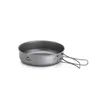 Naturehike Ultralight Outdoor Camping Titanium Pot Set Cooking Titanium Frying Pan Folding Portable Picnic Cookware Equipment 6