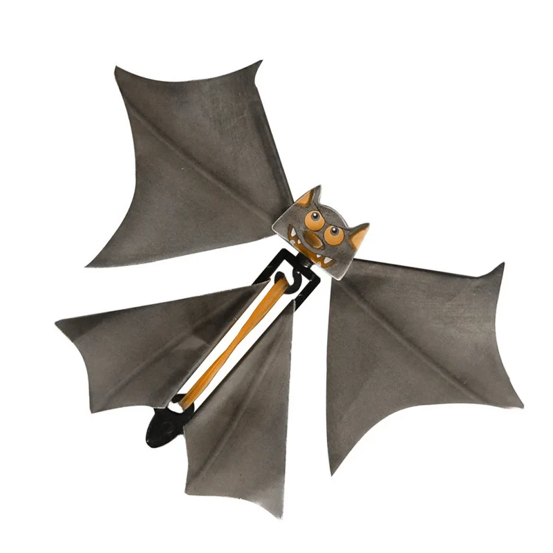 2022 150mm Halloween Magic Bat Flying Butterfly Magical Props Surprise Prank Joke Hallowmas Kids All Saints' Day Science Toys