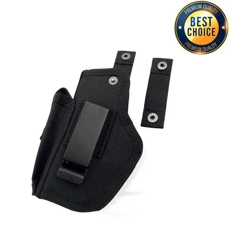 Tactical Pistol Handgun Holster Hunting Magazine Slot Holder