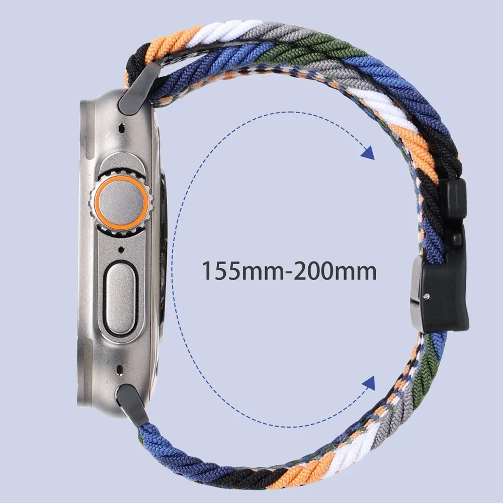 Breathable Braided Nylon Parachute Strap