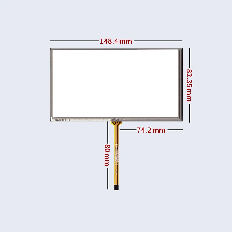 

6,1 дюймовый 149*83 мм сенсорный экран для A061VW01 V0/CLAA061LA0FCW/CLAA061LA0ACW резистивный сенсорный дигитайзер панель Ремонт Замена