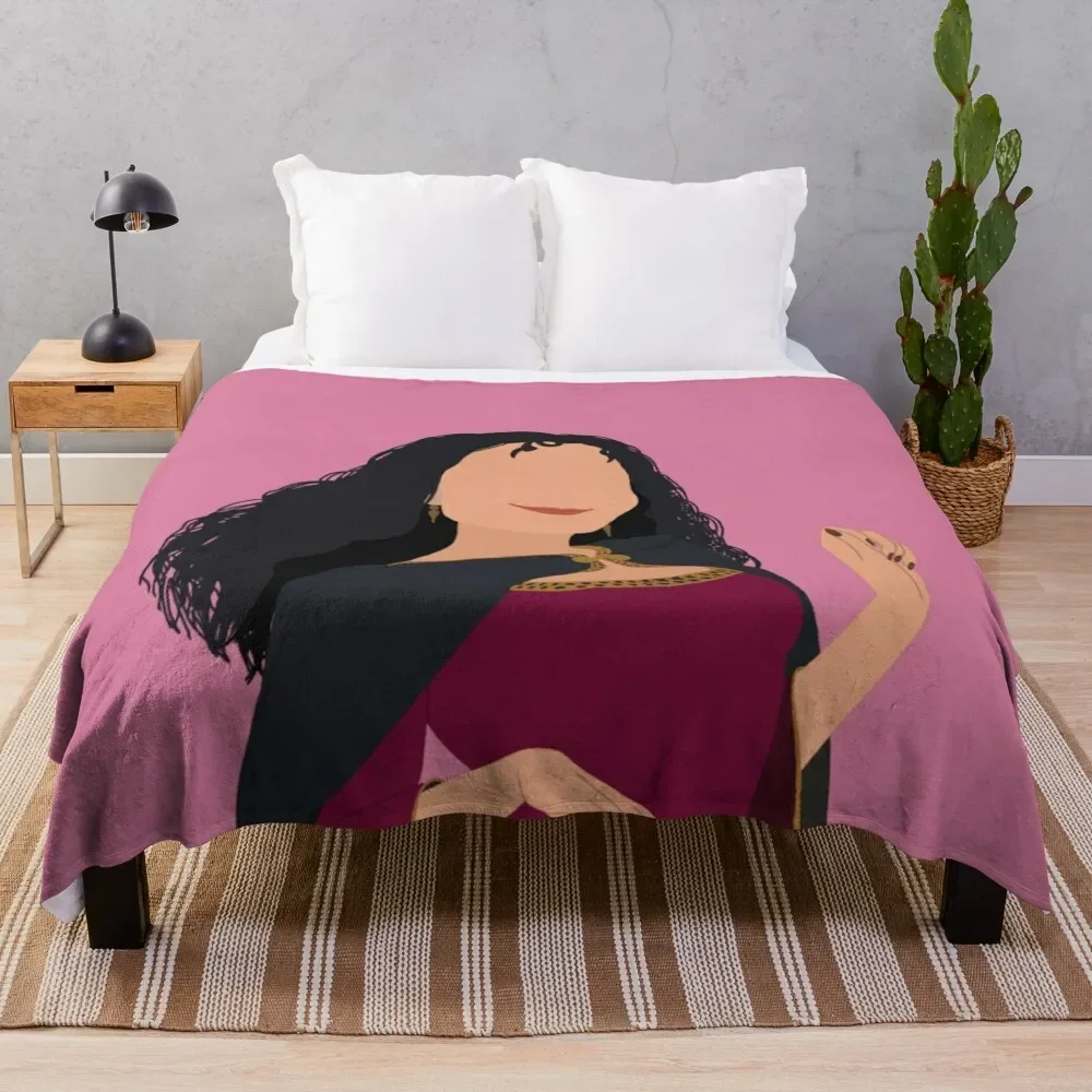 

Minimalist Mother Gothel Throw Blanket Hairys Luxury Brand Blankets