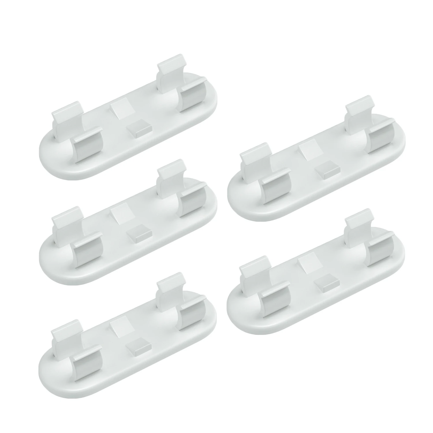 100 Self Adhesive Cable Management Clips Cable Tying - Vrogue.co