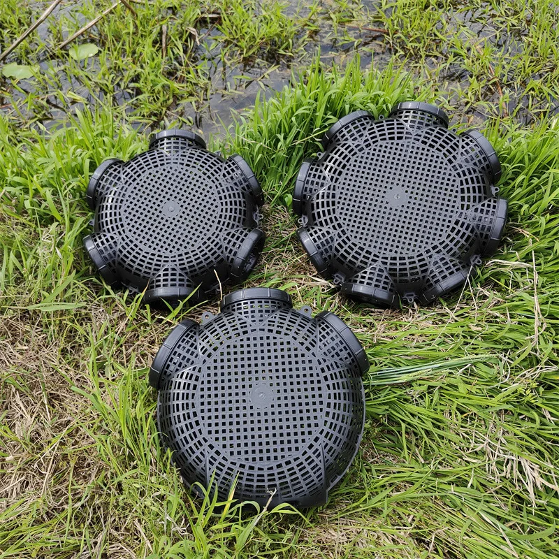Fish Net Cage Finless Eel Loach Trap Fishing Pot Durable Plastic Container Mud Cage Fishing Traps