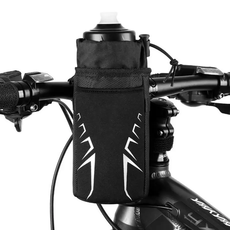 

Water Bottle Holder Handlebar Bicycle Cup Drink Holder Insulated Stem Bag Bicycle Cup Drink Holder Insulated Bag Drink Cup