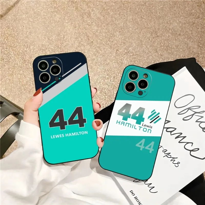 Custodia Per Telefono Lewis Hamilton Car 44 Per Iphone 13Promax 15 11 13 14 Pro Xs Max Mini Xr X 7 8 6 6S Plus Shell Coque