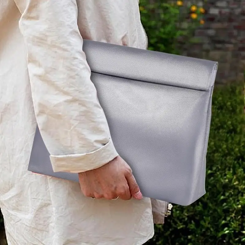 Fireproof Waterproof Document Storage Bag Organizer