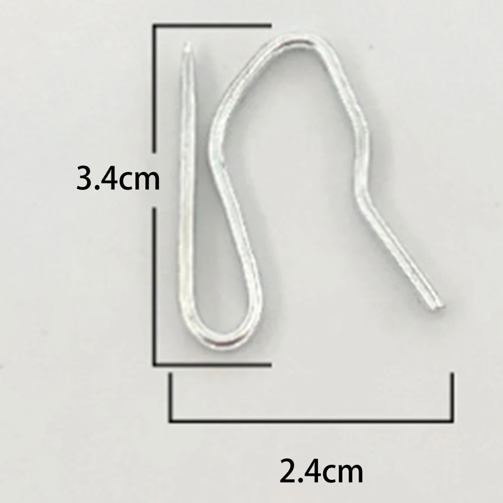 

10/20/50 Curtain Pin Hook Hooks Drapery On Curtains Hanger Shower Clips Window Hardware Hanging Pins Duty Heavy Steel Stainless
