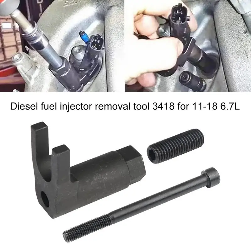 

Oil Injector Removal Engines Injector Disassembly Puller Tool Replacement Heavy Duty and Effective Injector Installer Remover