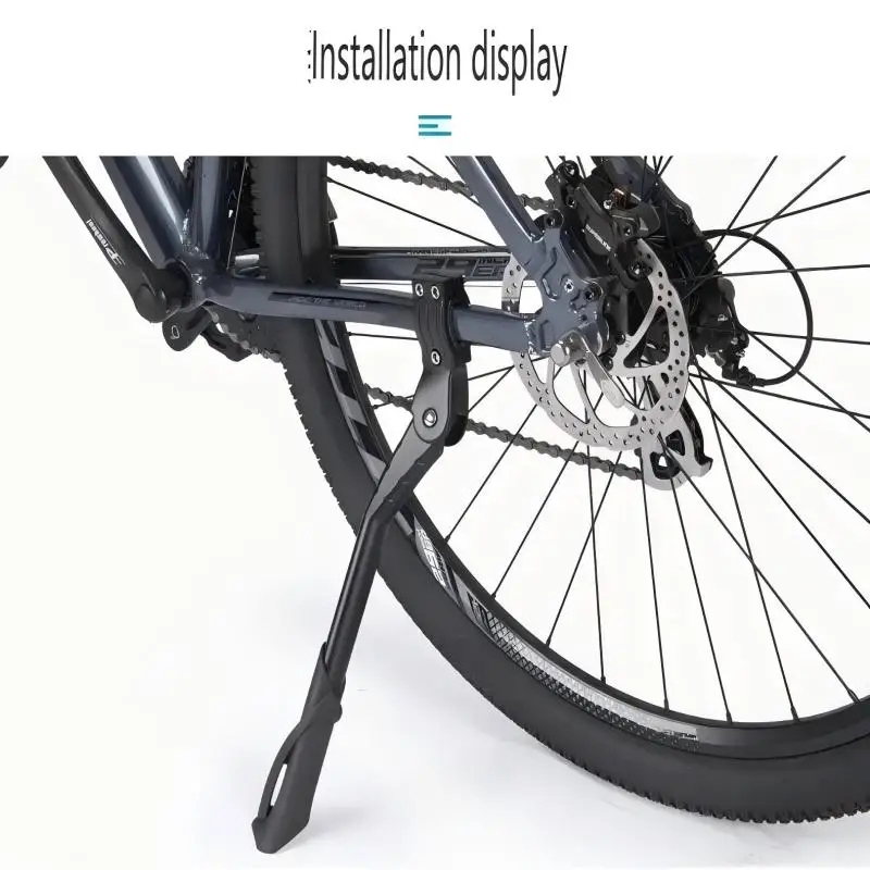Adjustable Bike Kickstand for MTB and Snow Vehicles 24-29 Inch