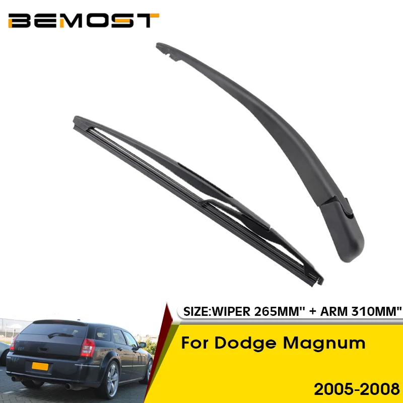 

Автомобильная щетка стеклоочистителя для Dodge Magnum 2005-2008, задний лобовое стекло, задний стеклоочиститель 265 мм + рычаг 310 мм, автомобильные аксессуары