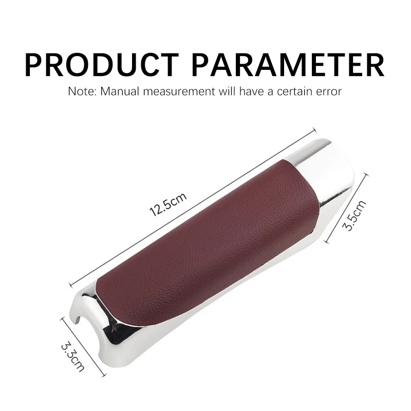 Car Handbrake Grip Protect Cover Styling Decor High Quality Smooth For Audi A1 Interior Accessory