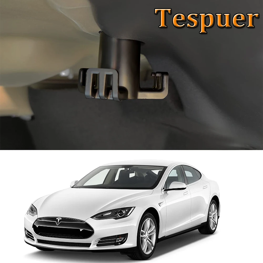 

Model 3 Trunk Hook for Tesla Model 3 2017-2023 Tailgate Grocery Bag Hanger Shopping Bags Organizer for Tesla Car Accessories