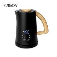 SUBADA Electric Automatic Milk Frother Foamer & Heater Coffee Latte Cappuccino 4 Settings Cold Airy Milk Dense Foam Warm Milk 1