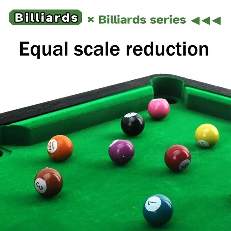 Children Mini Billiard Table Educational Toys Parent Child Interaction Game Indoor Leisure Toys Birthday Gift For Boys billiard accessories pool table playset