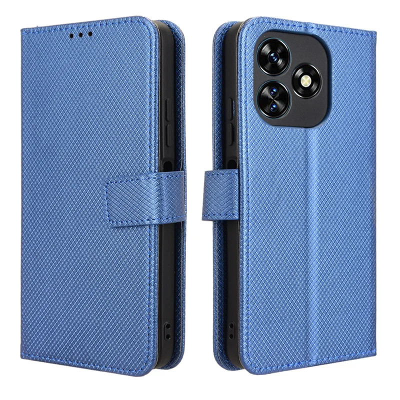 Oukitel C51 다이아몬드 지갑 케이스, 낙하 방지 스탠드 보호 케이스, 전화 케이스