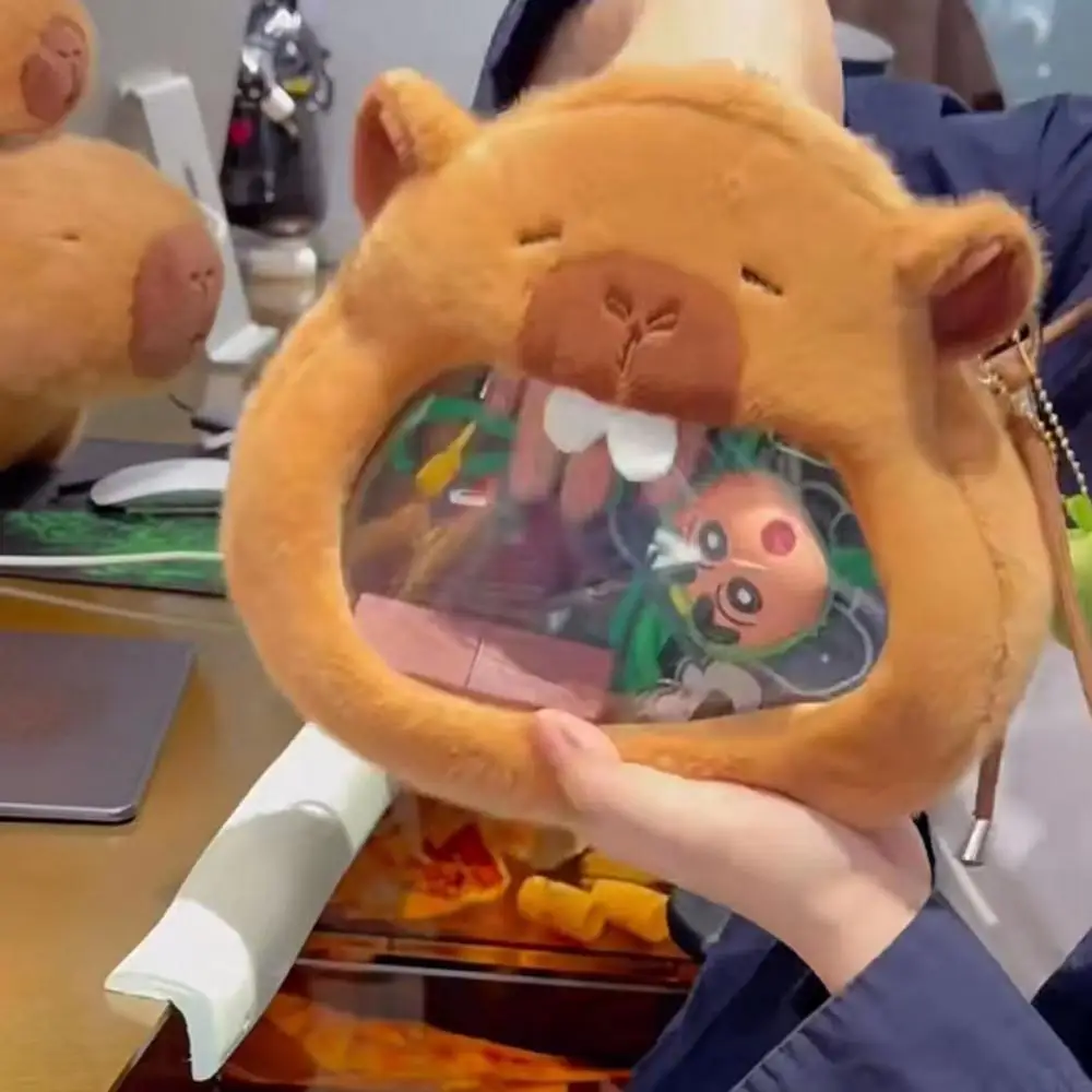 

Новинка 2023, прозрачная Детская сумка на одно плечо, миниатюрная мультяшная сумка для наушников, подарок для детей