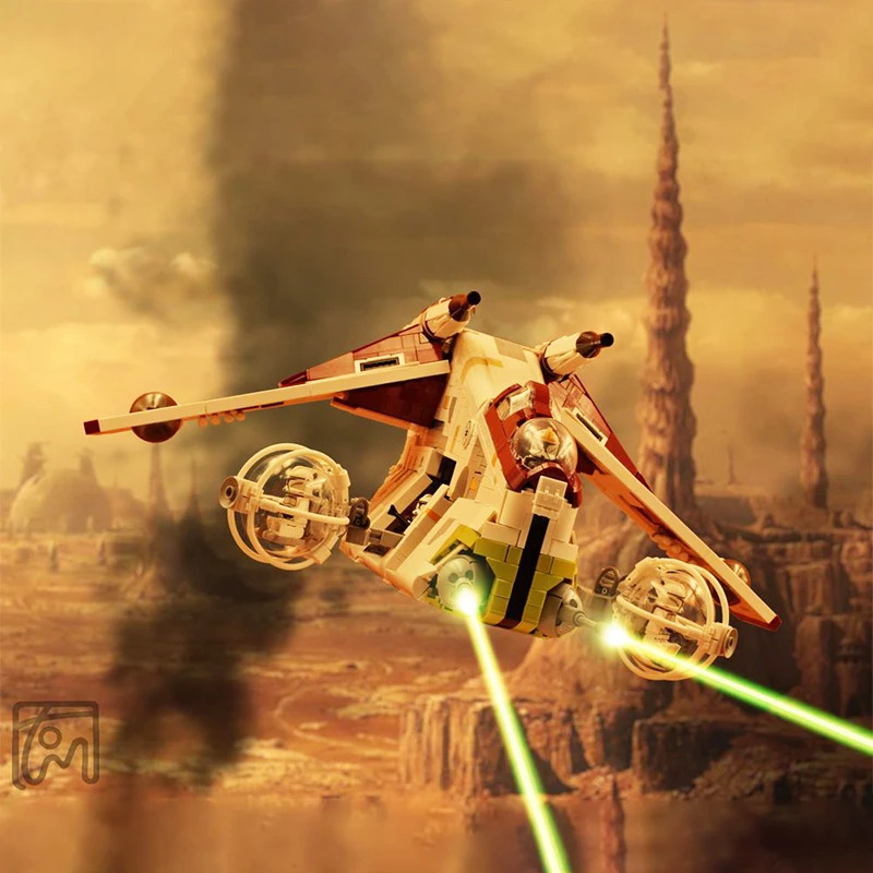 MOC- 160934 Serie de guerra espacial, ataque volador militar