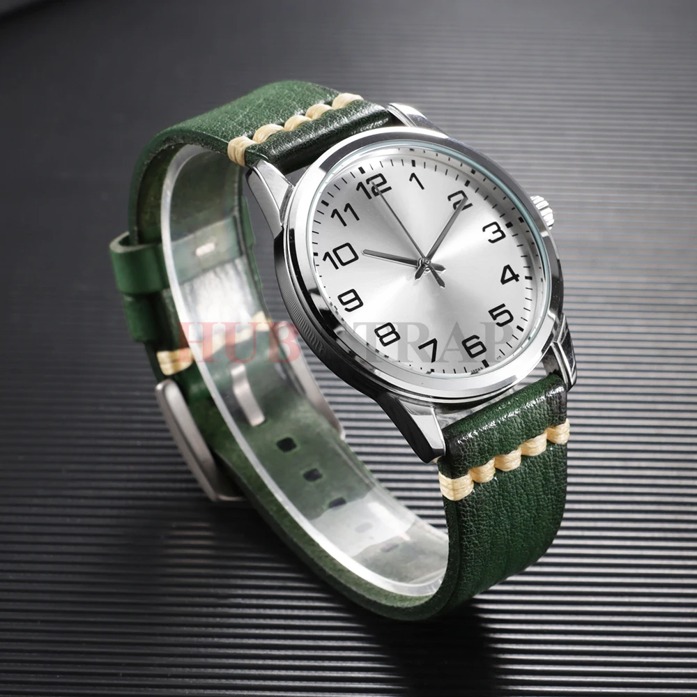 Handmade Retro Italian Leather Business Universal Watch Strap - Premium Cowhide Band