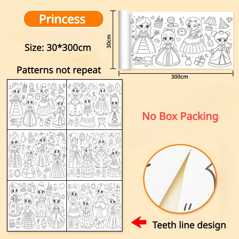 Novo desconto Rolo de desenho infantil Crafting Papel arquitetônico  criativo fácil de cortar rolo de papel de desenho