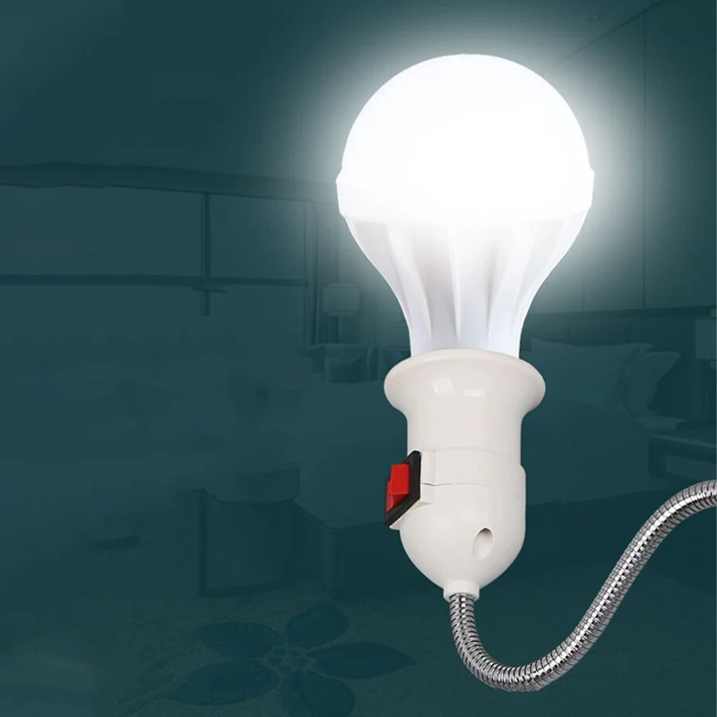 Lamp Bulb Holder Lamp Holder Lamp Base LED Lamp Base E27 Socket Lamp Bulb Holder Light Socket Switch EU US Plug Lamp Holder Energy Saving Lampada LED Table Led Base