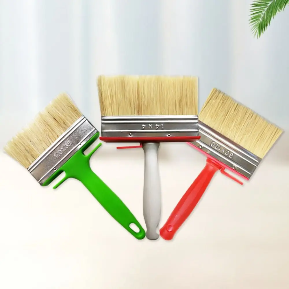 Paint brush Plastic handle Soft bristled Wall brush Cleaning Tool Rivet reinforcement Wall brushing tools paint brushes