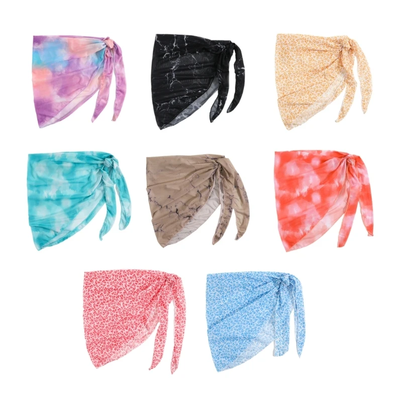 

Women Beach-Cover Up Printed Sarong Swimsuit Cover-Up-Pareo Coverups Swimwear Dropship