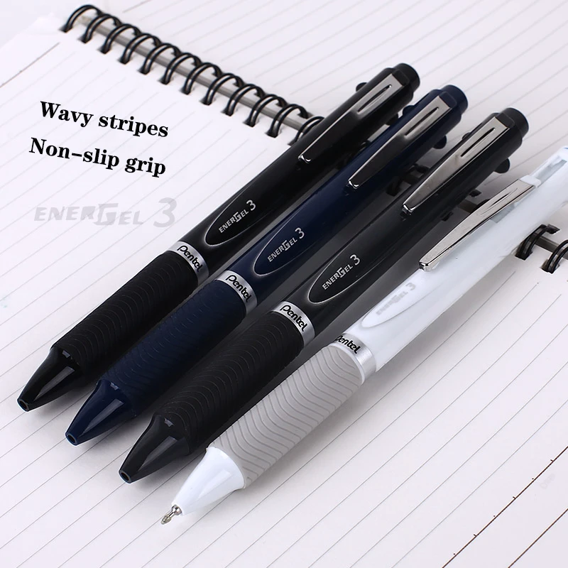 Japan Pentel 3Color Gel Pen Multi-function Signature Pen 0.5mm