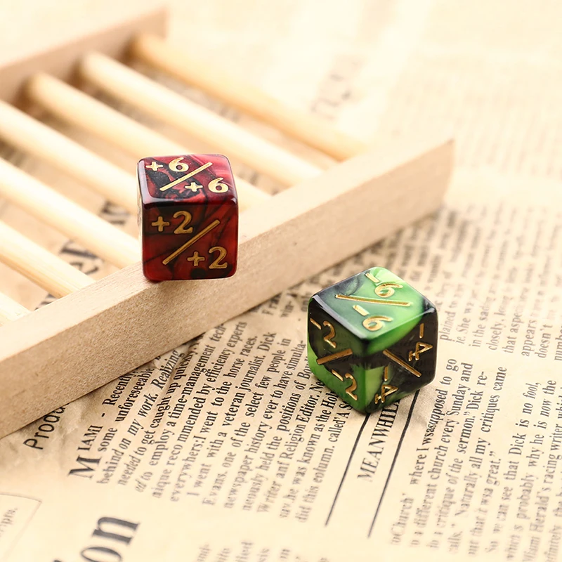 10Pcs 16mm 6 Side Dice for MTG Card Gaming,acrylic dice,game dice,dice set