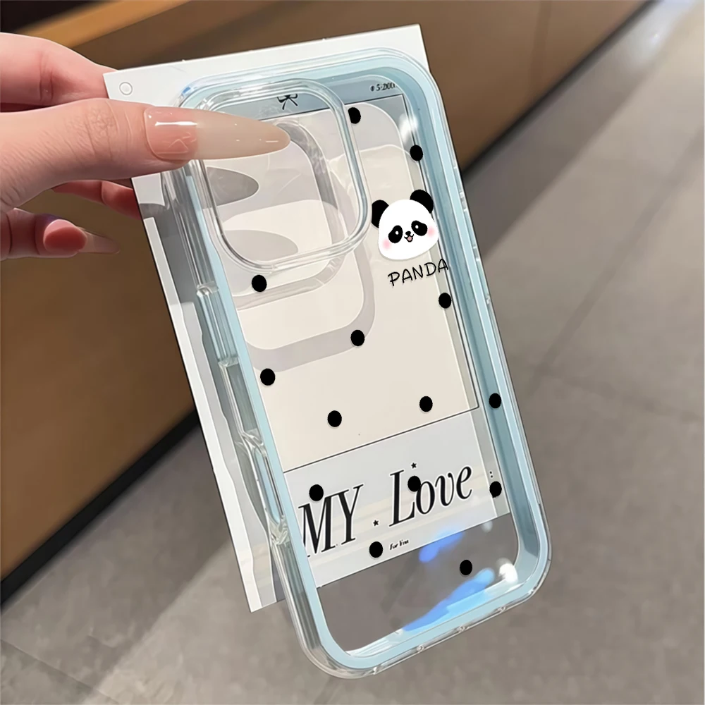 Panda Polka Dot Phone Case - Stylish Protective Cover