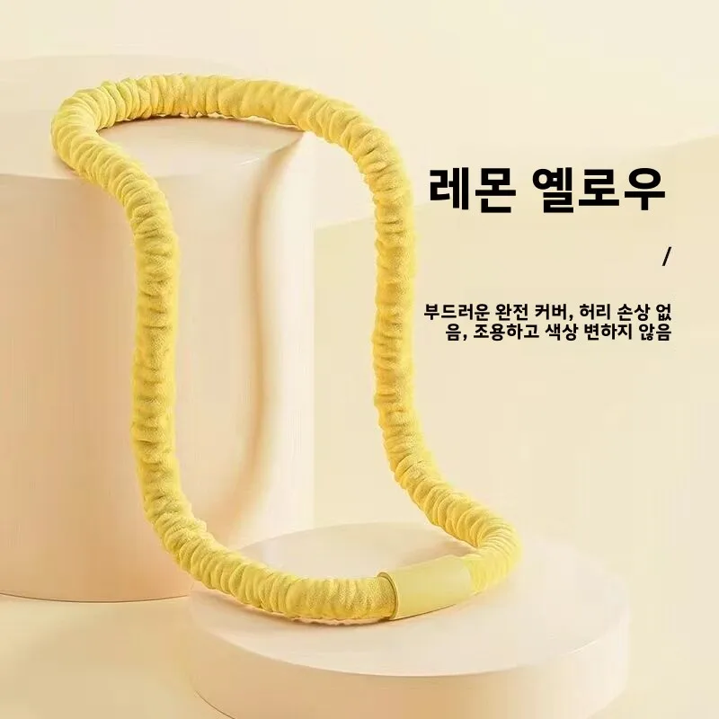 고밀도 아이스 실크 무소음 훌라후프 복부 운동기구 소프트 스프링 무브랜드 피트니스 운동기구 훌라후프