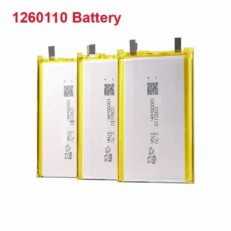 Batterie Ricaricabili 3.7V 10000mAh 1260110 Batteria ai Polimeri di Litio per Giocattoli, Power Bank, GPS, Laptop, Luci da Campeggio, Fai-da-Te - Image 4