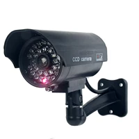 ALARMEST fausse caméra factice étanche sécurité CCTV caméra de Surveillance avec lumière Led rouge clignotante extérieure intérieure 3
