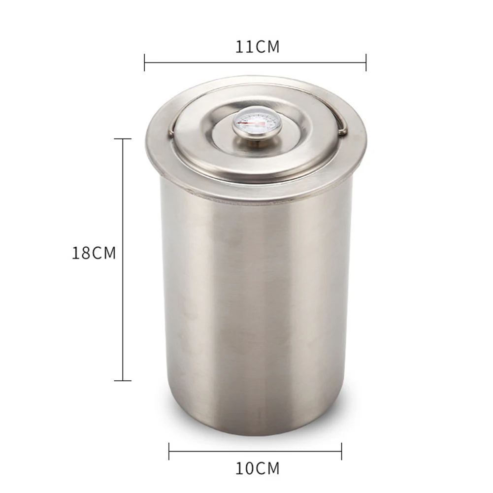 Press Ham Maker Round Shape Meat Cooking Barrel Stainless Steel Homemade Poultry Cooking Thermometer Kitchen Gadgets burger press hamburger press