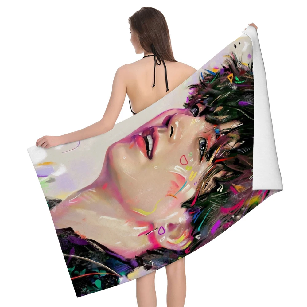 Home bath towels for the body towels Natural Animal Style bath quick drying microfiber beach towel man women large sports towel