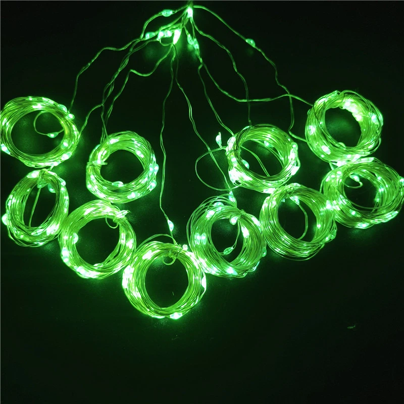 Curtain LED USB Plug String Lights Christmas Tree Decor 2025 Christmas New year Decor Lights Decor for Home Bedroom Garland Lamp
