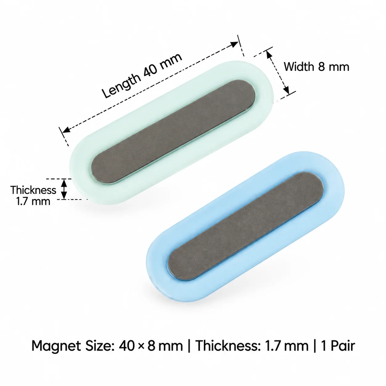 Soft Magnetic Snap Button for Handcrafted Fashion Accessories