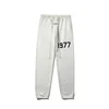 Essential American Style High Street 1977 Flocking Printing Fleece-Lined Casual Versatile Loose Fit Men's Trousers 5